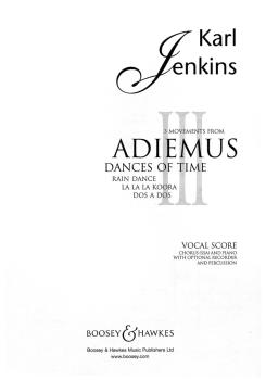 3 Movements from Adiemus III (Dances of Time) (HL-48012057)