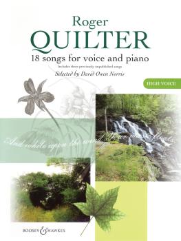 Roger Quilter - 18 Songs for Voice and Piano (HL-48012254)