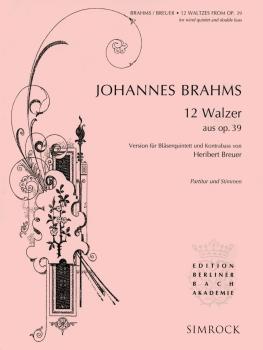 12 Waltzes from Op. 39 (Score and Parts) (HL-48019185)