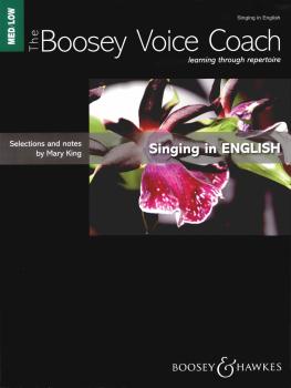 The Boosey Voice Coach: Singing in English - Medium/Low Voice: Learnin (HL-48019653)