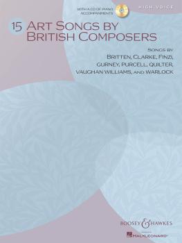 15 Art Songs by British Composers (High Voice, Book/CD) (HL-48021113)