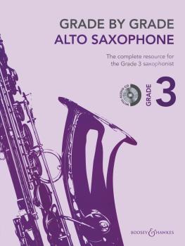 Grade by Grade - Alto Saxophone (Grade 3) (With CD of Performances and (HL-48023367)