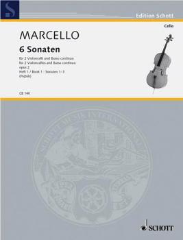 6 Sonatas Nos. 1-3: 2 Cellos and Basso Continuo (HL-49001508)