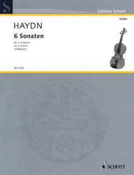 6 Sonatas Hob. VI:G1: 2 Violins Performance Score (HL-49004672)