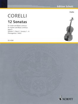 12 Sonatas, Op. 5 - Volume 1 (HL-49004841)