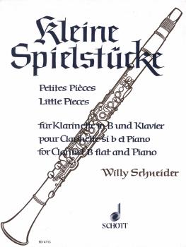 Kleine Spielstucke (Little Pieces) (Clarinet and Piano) (HL-49005104)