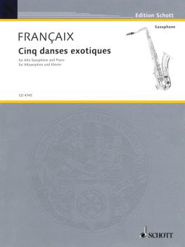 5 Danses Exotiques (1961) (Alto Sax and Piano) (HL-49005115)