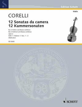 12 Trio Sonatas Op. 2, Nos. 1-3 (Score and Parts) (HL-49005688)