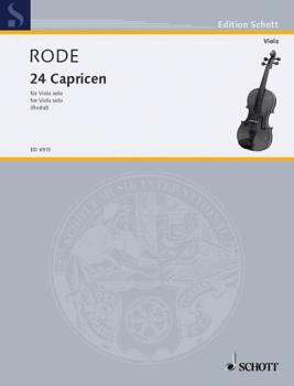 24 Caprice Etudes in the form of Etudes, in all 24 Keys (Viola) (HL-49006387)