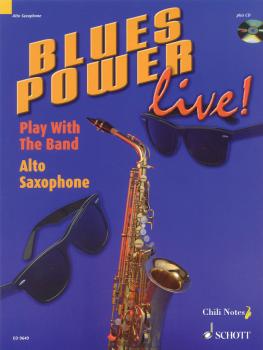 Blues Power Live! - Play with the Band (Alto Saxophone) (HL-49008482)