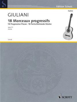 18 Progressive Studies, Op. 51 (Guitar Solo) (HL-49010981)
