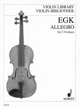 Allegro (for 3 Violins - Score and Parts) (HL-49012290)