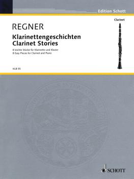Clarinet Stories: 8 Easy Pieces for B-flat Clarinet and Piano (HL-49013126)