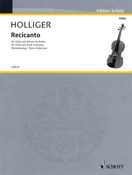 Recicanto (for Viola and Small Orchestra piano reduction and solo part (HL-49013143)